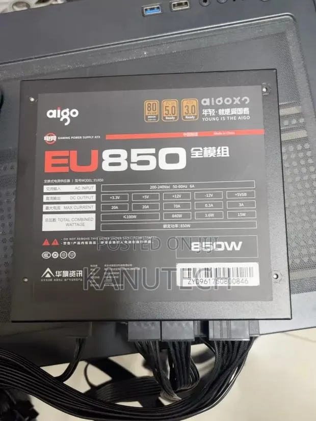 Aigo 850W PSU. Original High Quality. · Photo 1