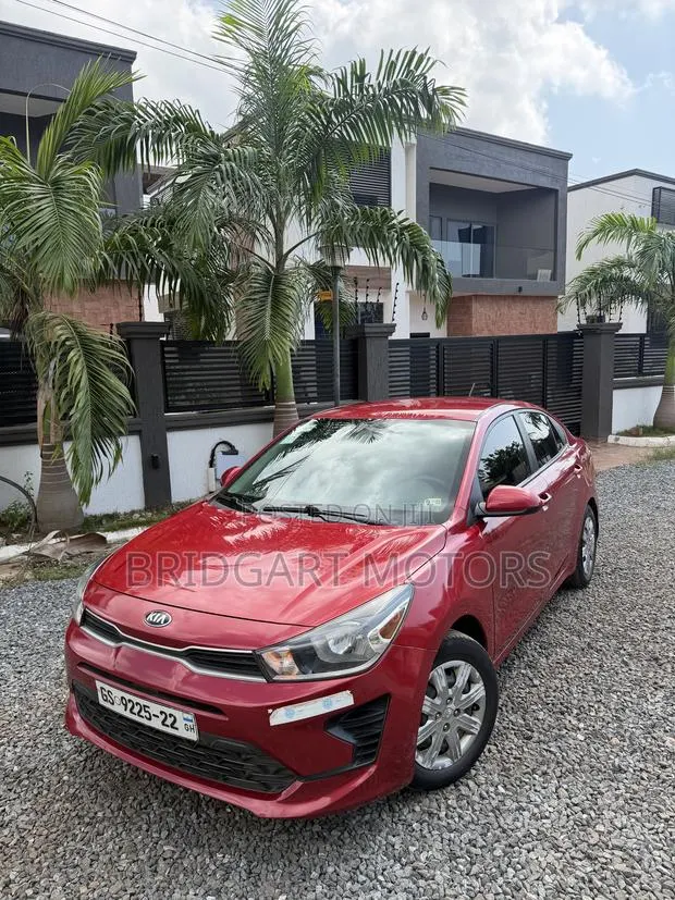 Kia Rio S 2021 Red · Photo 1