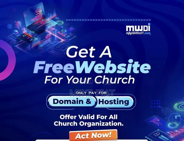Get A Free Website For Your Church! · Photo 1