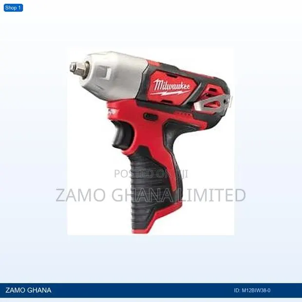 12v Sub Compact Impact Wrench 3/8 Inch - M12biw38-0 · Photo 1