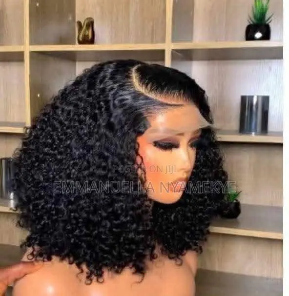 Piano Kinky Curly Human Hair Wig. · Photo 1