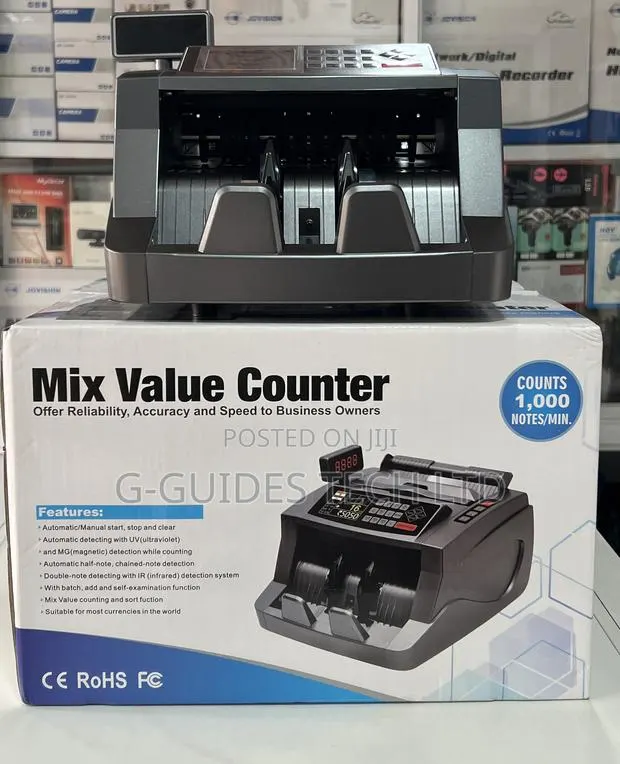Mx-5500t Mix Valve Counter, Money Counting Machine · Photo 1