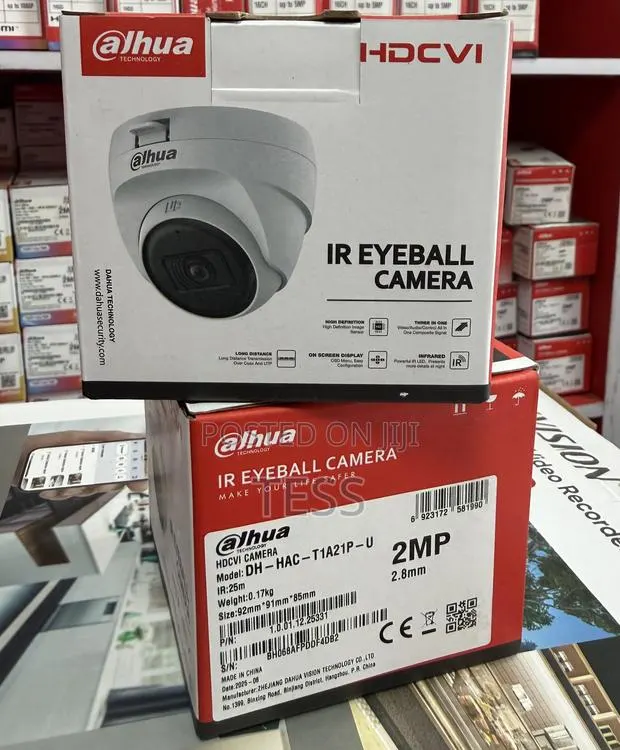 Dahua Camera Ir Eyeball Indoor Dh-hac-t1a21p · Photo 1