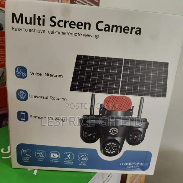 Massive Price Slash on Our Genuine Multi Screen Solar Camera · Photo 1