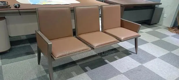 Three Seater Chair Suitable for Medical Environment or Office. · Photo 1