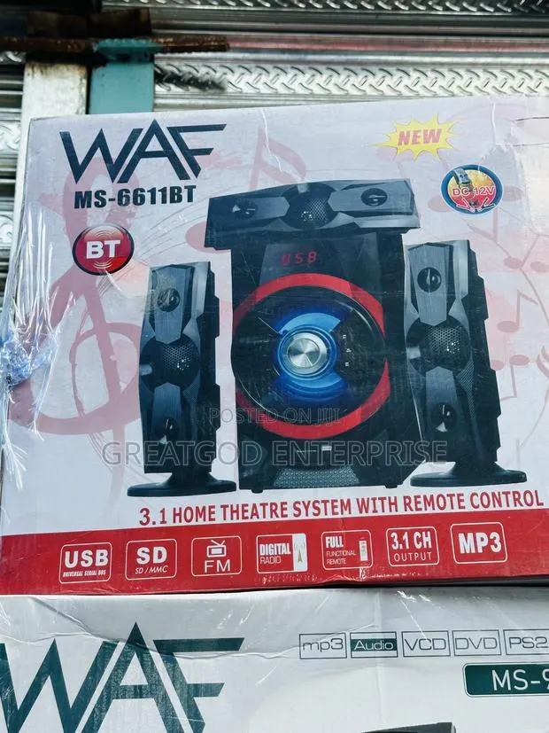 WAF MS-6611BT 3.1 Home Theatre System · Photo 1