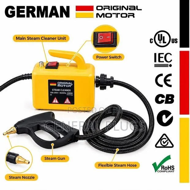 Supreme High Temperature Steam Cleaner for Cars ,AC Units ,Kitchen Etc · Photo 1