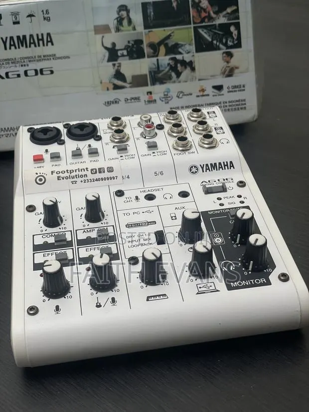 Yamaha Ag06 Sound Mixer Audio Interface for Rent · Photo 1