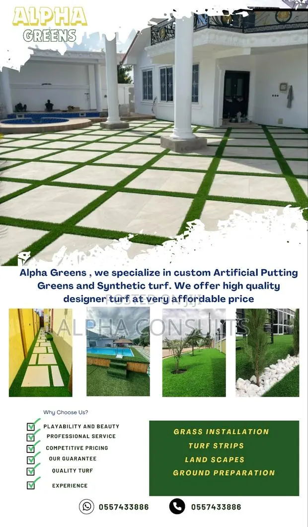 Grass Installation · Photo 1