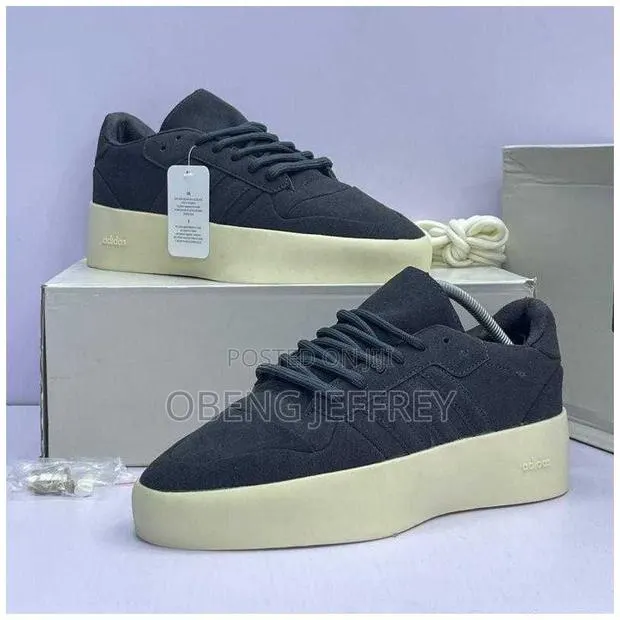 Original Adidas Fear of God Low Core Black · Photo 1