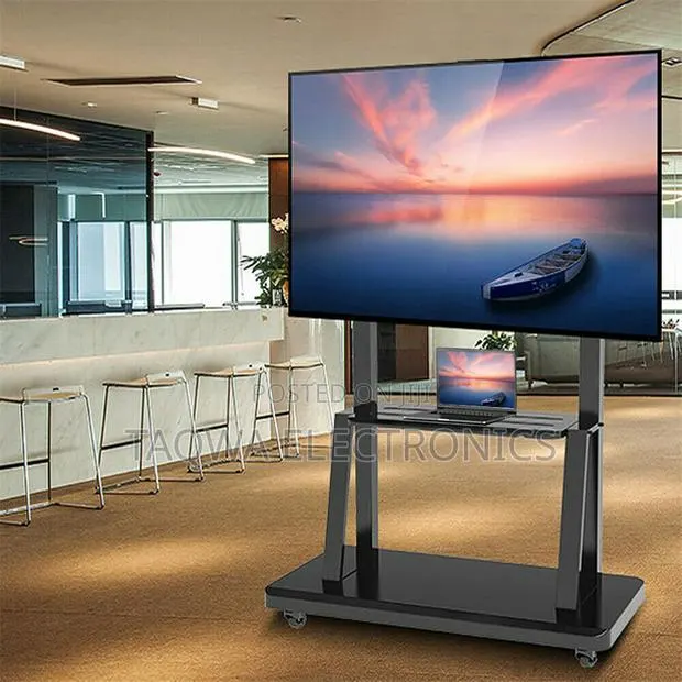 Solid Universal Mobile Tv Trolley 32-75 Inch · Photo 1