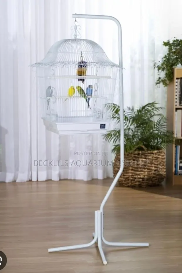 In and Outdoor Quality Potable Parrot Cage Stand · Photo 1