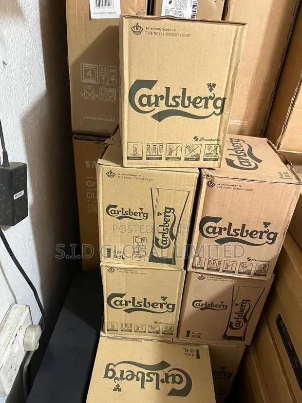 Carlsberg 6pcs Set Beer Glass · Photo 1