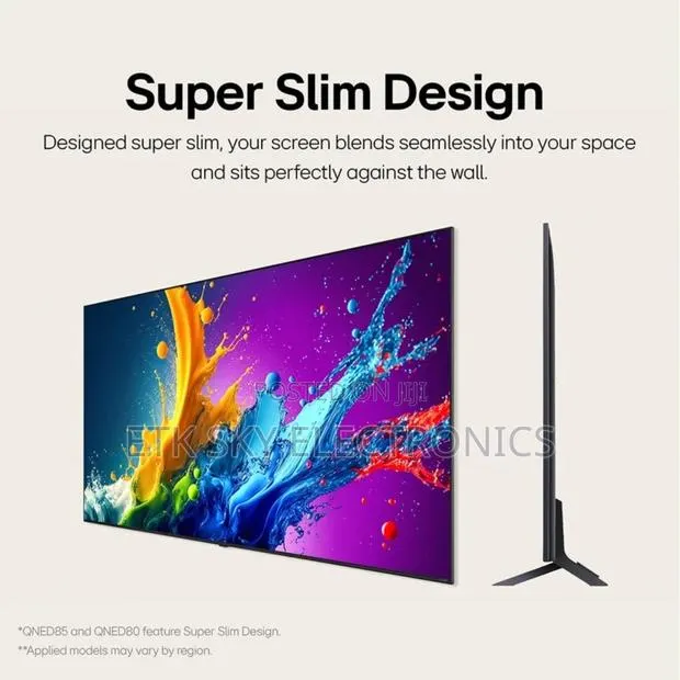 Lg 86”inches Smart Qned Uhd Tv With Magic Remote · Photo 1