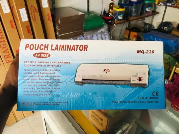 White Colour All New A4 Id Card Laminator · Photo 1
