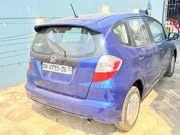 Honda Fit Automatic 2010 Blue · Photo 1