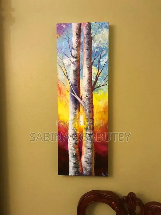 Birch Tree Painting · Photo 1