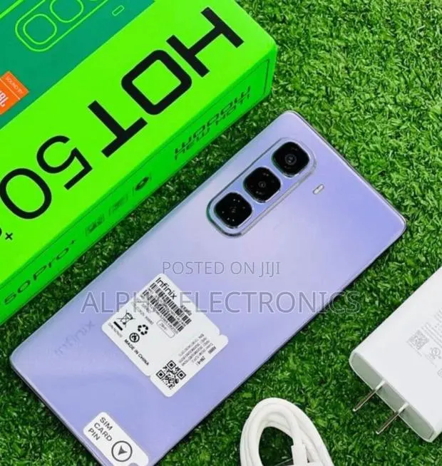 New Infinix Hot 50 Pro+ 4G 256 GB Purple · Photo 1