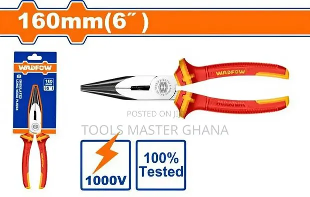 Insulated Long Nose Pliers - Wpl2936 · Photo 1