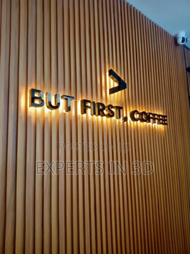 Back-Lit Indoor 3d Signage · Photo 1