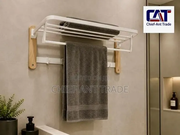 Adjustable Towel Rack Rail Jz0034 · Photo 1