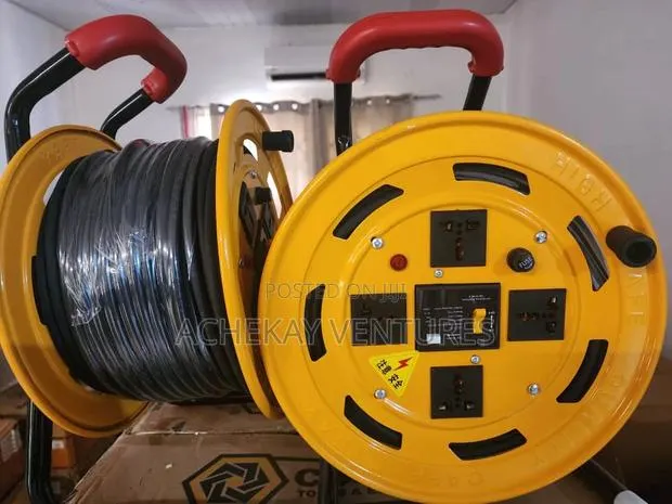 Extension Cable Reel 100% Copper - High Quality 2.5mm2 - 50 Meters · Photo 1