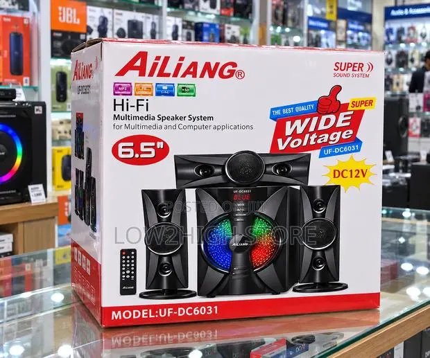 Ailiang UF-DC6031 54W 3.1Channel Multimedia Speaker System - Low2High · Photo 1