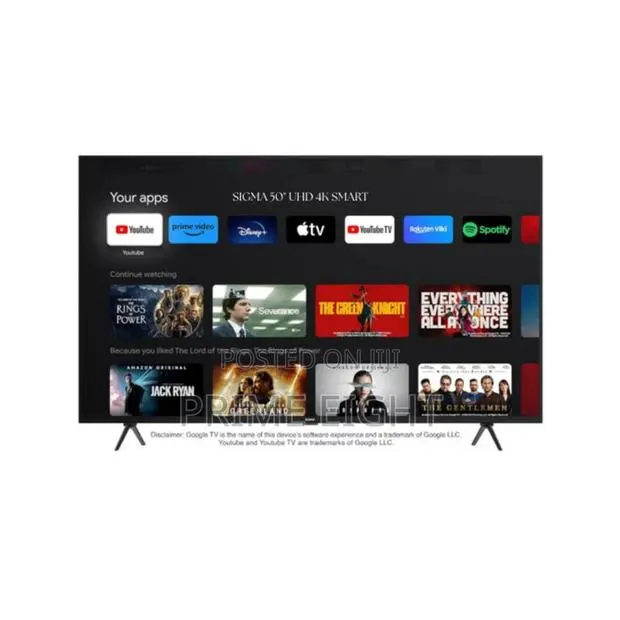Sigma 55" Smart STV-KU55V6-S TV · Photo 1