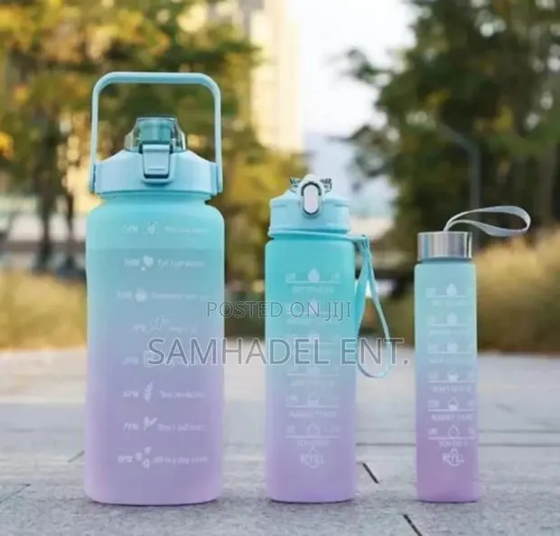 3 Pcs Set Bpa Free Water Bottle · Photo 1