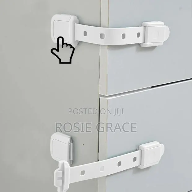 10 PCs Child Safety Door Lock/Fridge/Drawer Protection · Photo 1