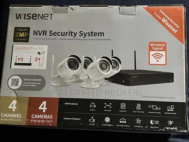Wisenet NVR Security System · Photo 1