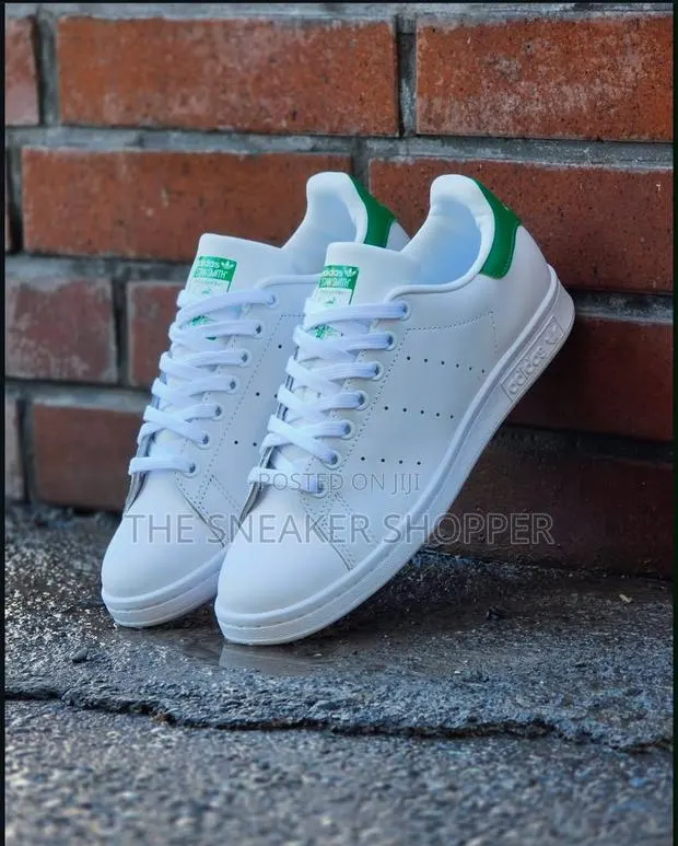 Adidas Stan Smith "White / Fairway Green" · Photo 1