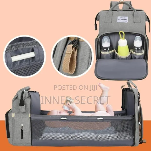 Diaper Bag and Bed · Photo 1