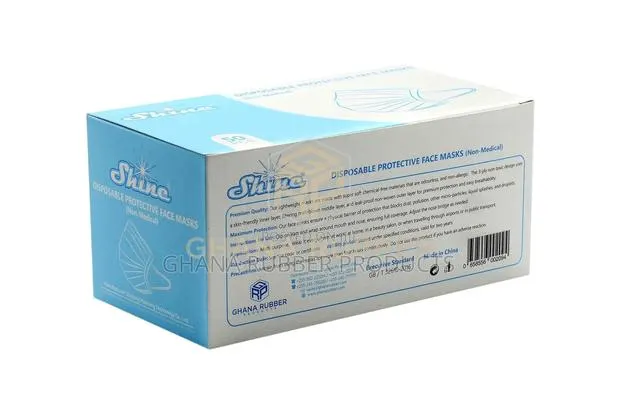 Disposable Blue Face Masks 3-Ply (40 Packets) · Photo 1