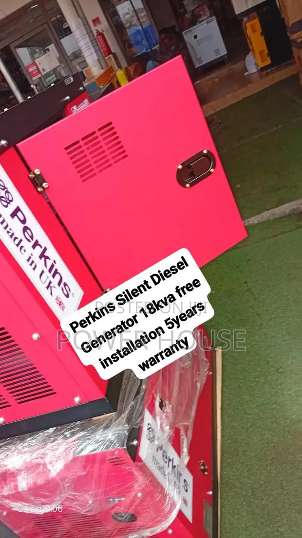 Perkins 18kVA Generator With Maximum Reliability · Photo 1