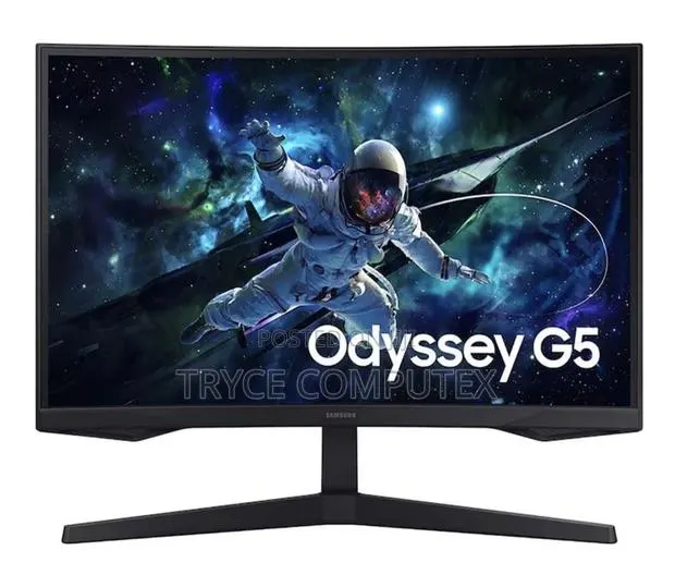 32inch Samsung Odyssey G5 165hz Curved Gaming Monitor · Photo 1
