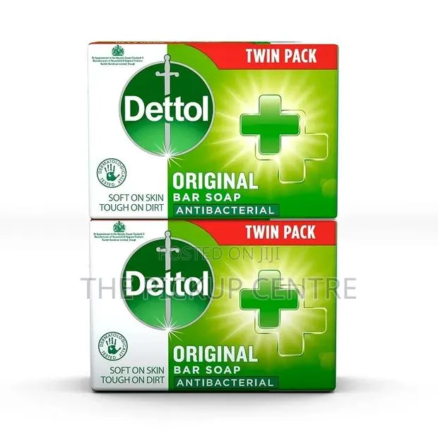 Dettol Anti Bacterial Original Soap 100g Twin Pack · Photo 1