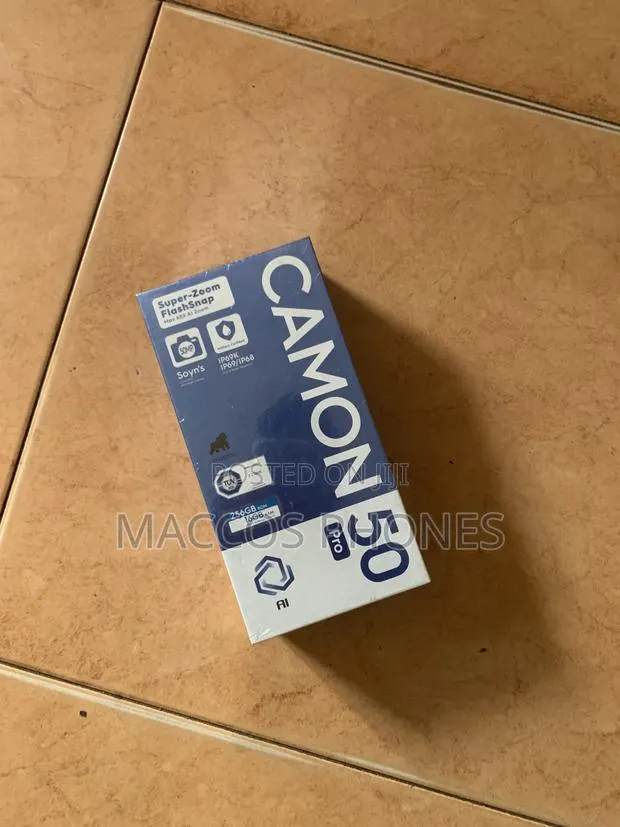 New Tecno Camon 50 Pro 256 GB · Photo 1