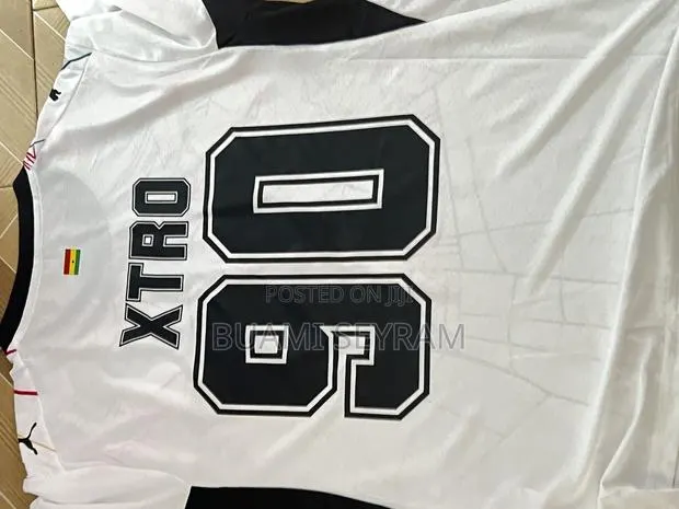 Customized Spider Web Ghana Jersey · Photo 1