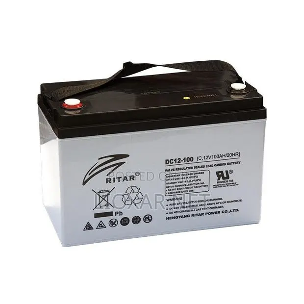 Ritar Galaxy Solar Multiple Gel Type 100% Capacity Dg12-100ah · Photo 1