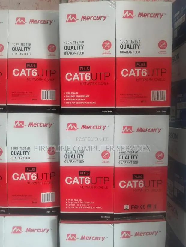 Mercury Cat6 Network Utp Cable · Photo 1