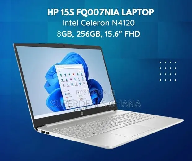 New Laptop HP 15s 8GB Intel SSD 256GB · Photo 1