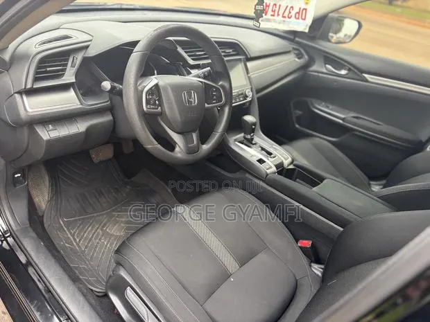 Honda Civic LX 4dr Sedan (2.0L 4cyl) 2016 Black · Photo 1
