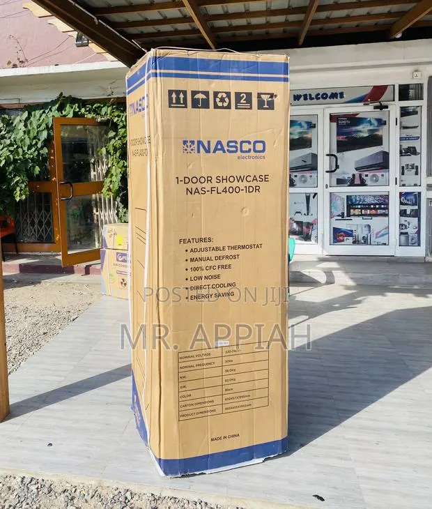 Purchase Quality Nasco Nas-Fl350-1dr 1 Door Display Fridge · Photo 1