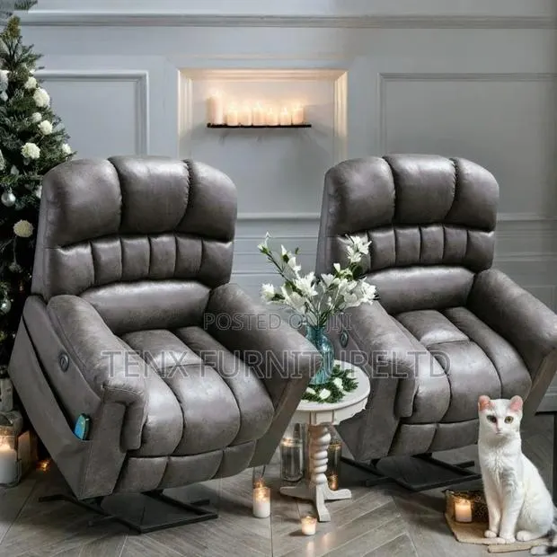 Microfiber Power Lift Reclining · Photo 1