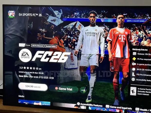 Stay Home and Get Your Fc26 Installation on Your Playstation · Photo 1