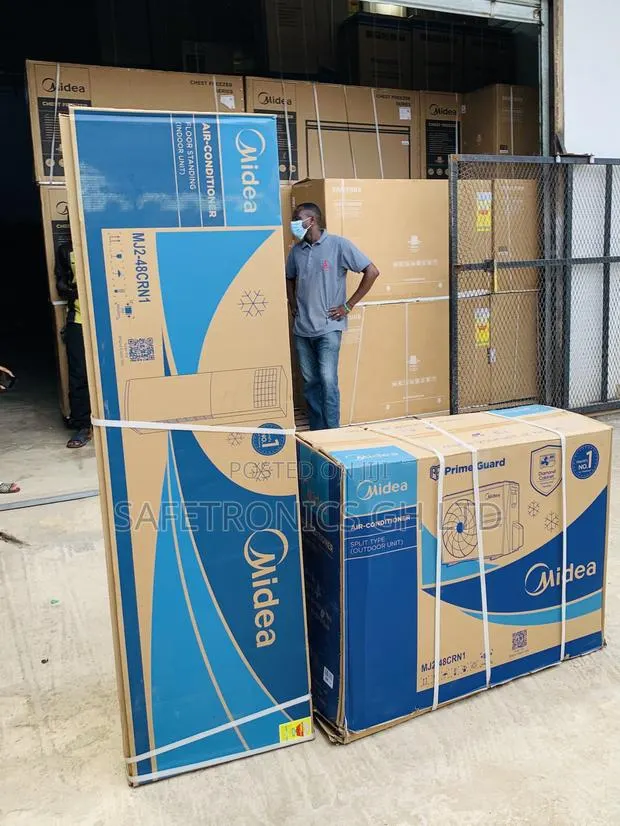 Zealous Sleek Midea 5.0hp Floor Standing Air Condition Sku: Mj2-48crn1 · Photo 1