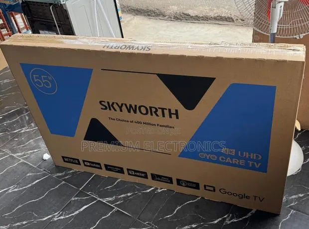 Skyworth Led Uhd 55-Inch Smart Google Tv Hdr10+ · Photo 1