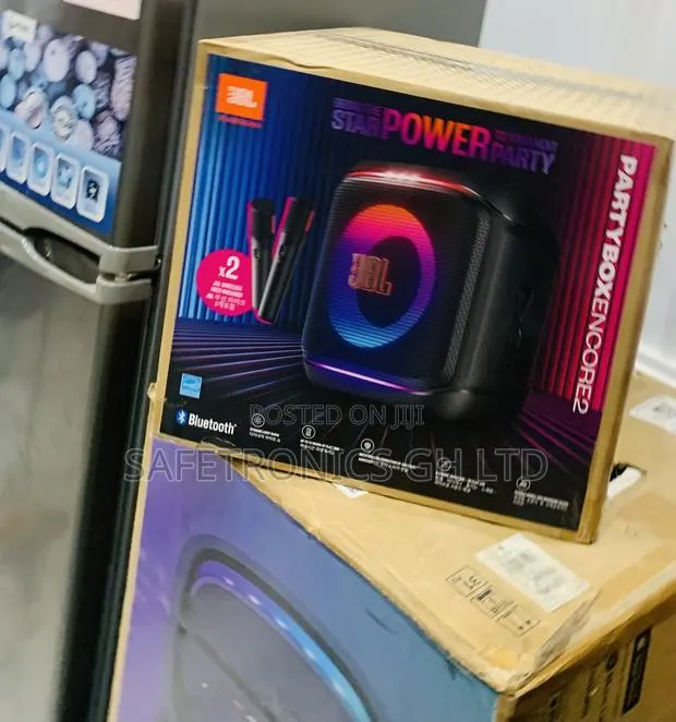Just Try Original (Encore 2) Partybox JBL Speaker With 2 Mics · Photo 1