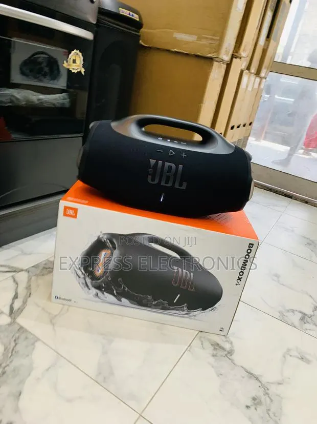 Text Us JBL Boombox 4 Portable Bluetooth Speaker With Amplifier, 210W · Photo 1